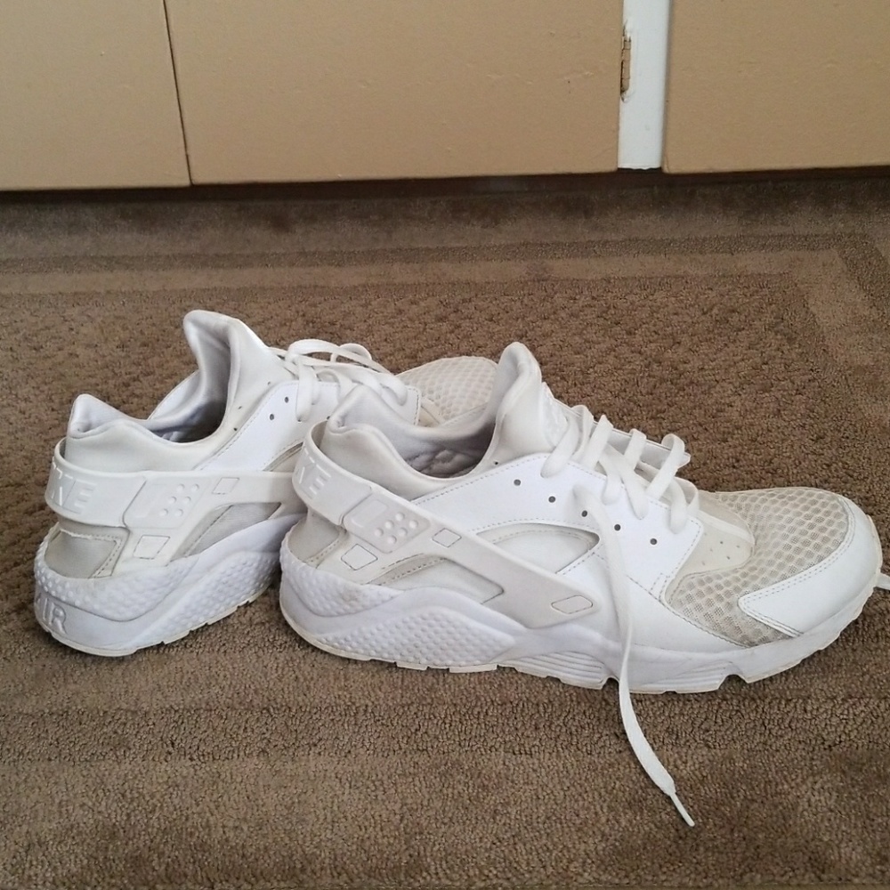 Nike Air Huarache pure white platinum